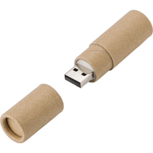 Duurzame USB stick van karton