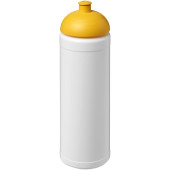 Baseline® Plus 750 ml dome lid sport bottle - White/Yellow