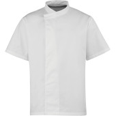 Culinary' pull-on chefs short sleeve tunic Culinary' pull-on chefs short sleeve tunic