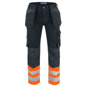 6530 Waistpant HV Orange/Black D108