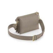Boutique Soft Cross Body Bag - Oyster - One Size