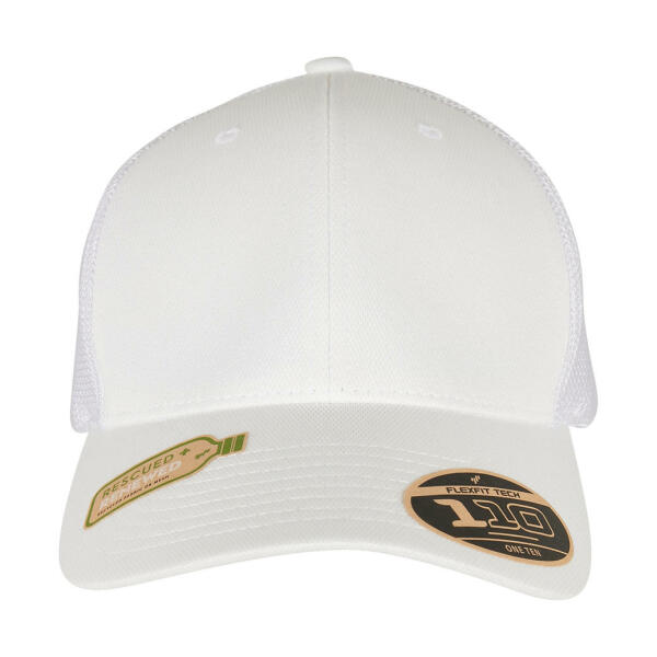 110 Recycled Alpha Shape Trucker - White - One Size