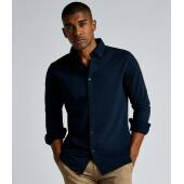 Long Sleeve Superwash® 60°C Piqué Shirt, Black, 3XL, Kustom Kit