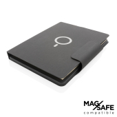 Artic magnetisk 10W trådløs A4 portfolio, sort
