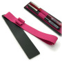 Flexible Webbing Book Mark with Pen Loops (S) Pink