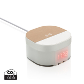 Aria 5W draadloze oplader met digitale klok