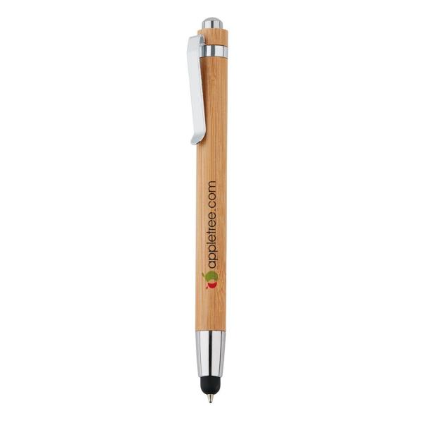 Bamboe touchscreen pen, bruin