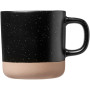 Pascal 360 ml ceramic mug - Solid black