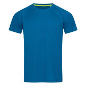 Stedman T-shirt Raglan Mesh Active-Dry SS for him 7686c king blue L