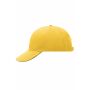 MB024 6 Panel Sandwich Cap - gold-yellow/navy - one size