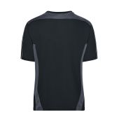 JN827 Craftsmen T-Shirt - STRONG - zwart/carbon XS
