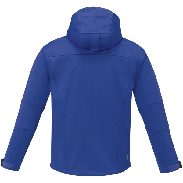 Match men's softshell jacket - Blue - XS