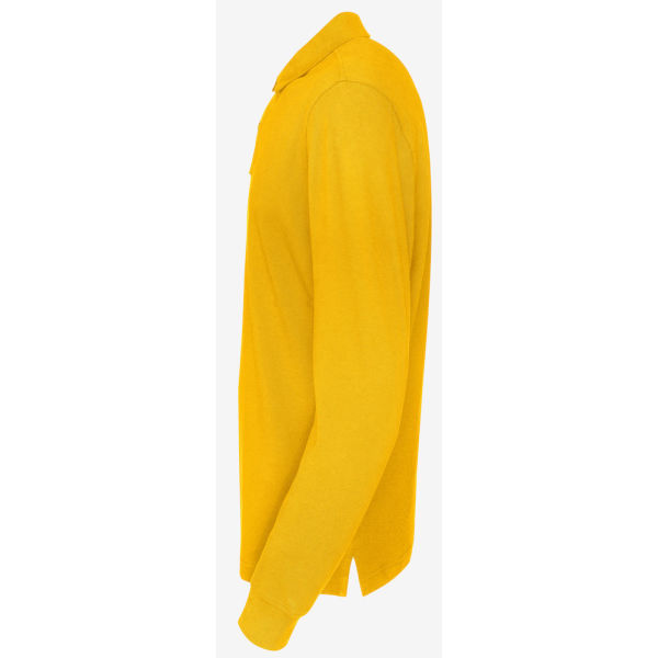 Cottover Gots Pique Long Sleeve Man yellow S