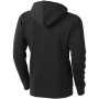 Arora men's full zip hoodie - Solid black - S