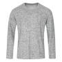 Stedman Sweater Knit Melange for him Light Grey Melange XXL