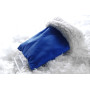 ABS ijskrabber met polyester want kobaltblauw