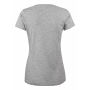 TWOVILLE LADY SLUB U-neck Greymelange M