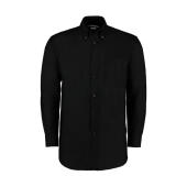 Classic Fit Workwear Oxford Shirt - Black - XL