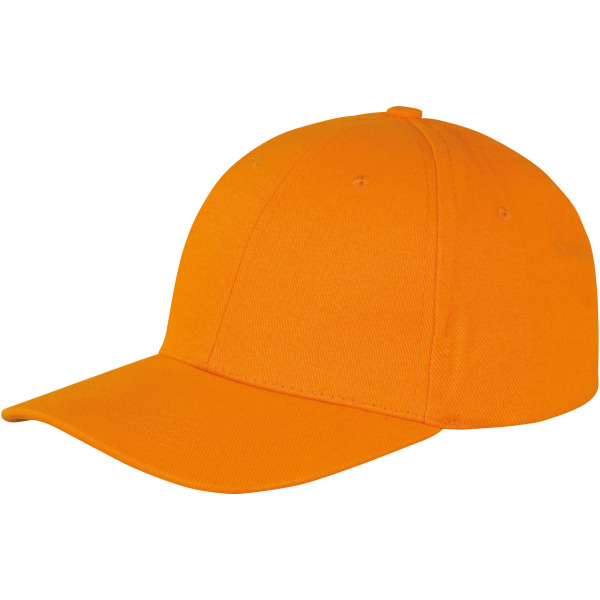 Memphis Brushed Cotton Low Profile Cap Orange One Size
