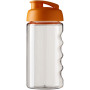 H2O Active® Bop 500 ml sportfles met flipcapdeksel - Transparant/Oranje