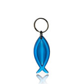 transparant blauw