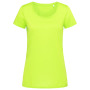 Stedman T-shirt CottonTouch Active-Dry SS for her 809c cyber yellow XL