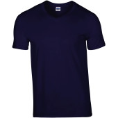 Softstyle Euro Fit Adult V-neck T-shirt Navy M