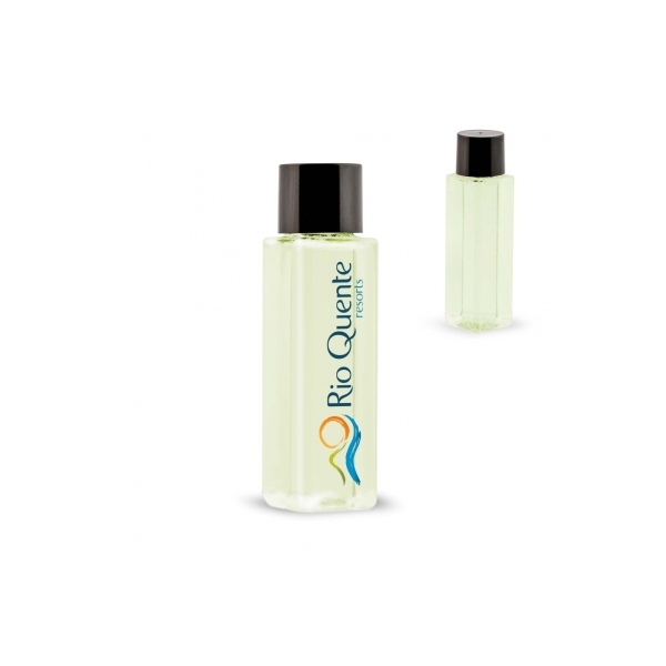 Douchgel en shampoo Made in Europe 50ml - Transparant Zwart