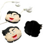 Happy Smile Soft PVC Earphoe Line Decorations