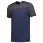 T-shirt Bicolor Naden 102006 Ink-Darkgrey XS