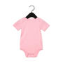 Baby Jersey Short Sleeve One Piece - Pink - 18-24