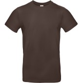 #E190 Men's T-shirt Brown 3XL