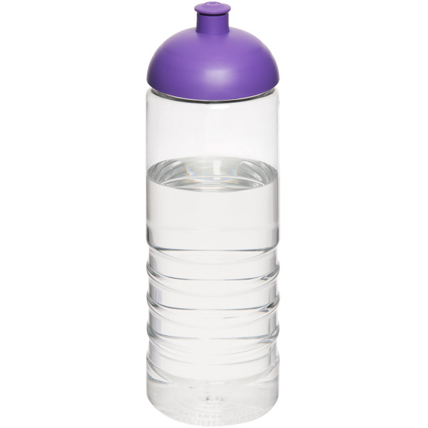 H2O Active® Treble 750 ml dome lid sport bottle - Transparent/Purple