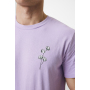 Iqoniq Bryce gerecycled katoen t-shirt, lavender (XS)