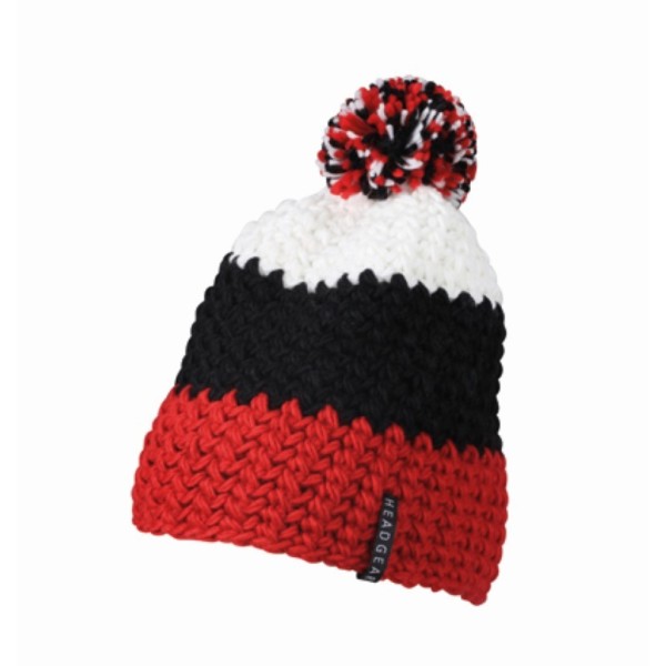 MB7940 Crocheted Cap with Pompon