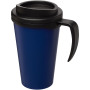 Americano® Grande 350 ml insulated mug - Blue/Solid black