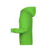 Men's Zip Hoody - lime-green - 5XL