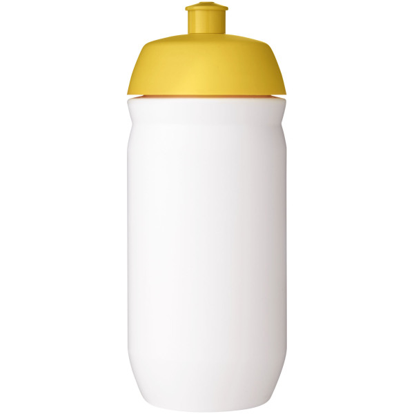 HydroFlex™ 500 ml squeezy sport bottle - Yellow/White