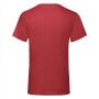 FOTL Valueweight V-Neck T, Red, XXL