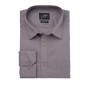 Men's Shirt Longsleeve Poplin - steel - 4XL