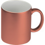 Metallic glanzende koffiemok