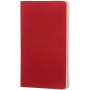 Moleskine Cahier Journal L - gelinieerd - Cranberry rood