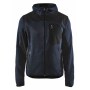Gebreid vest met softshell