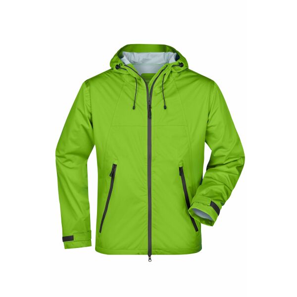 Men's Outdoor Jacket - spring-green/iron-grey - 3XL