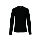 Sweater met ronde hals Black XL