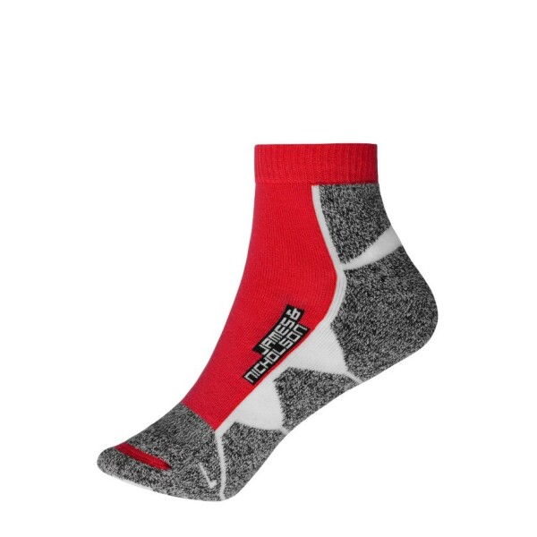 Sport Sneaker Socks - red/white - 35-38