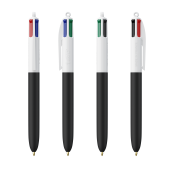 BIC® 4 Colours Soft with Lanyard 4 Colours Soft BP LP Black_UP white_RI white