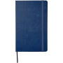 Moleskine Classic L hardcover notitieboek - ruitjes - Saffier blauw