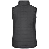 Ladies' Hybrid Vest - black/silver - XXL