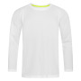 Stedman T-shirt Raglan Mesh Active-Dry LS white XL